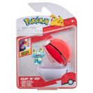 Фигурка в топка Clip N Go Pokemon S2 - Froakie si Poke Ball