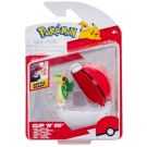 Фигурка в топка Clip N Go Pokemon S2, Snivy и Poke Ball