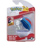 Фигурка в топка Clip N Go Pokemon S2, Alolan Vulpix и Great Ball