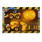 Комплект 2 строителни превозни средства и аксесоари, Zapp Toys
