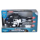 Полицейски хеликоптер със светлини и звуци, Cool Machines, 1:16, Черен