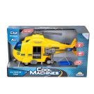 Хеликоптер за интервенция със светлини и звуци, Cool Machines, 1:16, Жълт