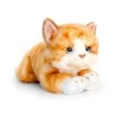 Плюшена играчка Keel Toys, Коте джинджър, 32 см