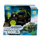 Офроуд автомобил, Rock Crawler, със звуци и светлини, Зелен, 19 см