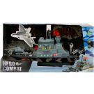 Военен кораб със светлини и звуци, Hero Combat, 58 см