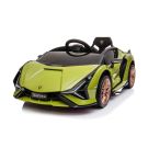 Електрическа количка, Lamborghini Sian, 12V, Зелена