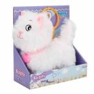 Интерактивна плюшена играчка със звуци, Puffy Friends, Котка, Бяла