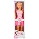 Кукла Клара в парти тоалет, Dollz And More, С розова рокля, 80см