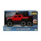 Автомобил със светлини и звуци, Off Road, Maxx Wheels, 1:16, Червен