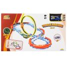 Комплект писта за изстрелване на количка, Maxx Wheels, Glow in the Dark