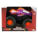 Количка Monster Truck, Cool Machines, Динозавър, Лилава