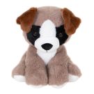 Плюшена играчка, Puffy Friends, Кученце, Сиво, 32 см