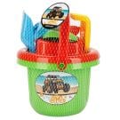 Комплект кофичка с инструменти за игра на плажа, Колички