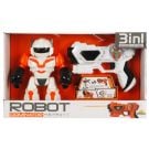 Интерактивен робот 3 в 1 с пистолет, Sunman, Dominator