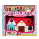 Комплект за игра къщичка и 2 фигурки, Hommy, Home Sweet Home, 14 части
