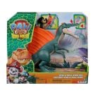 Комплект за игра с динозавър и фигурка, Paw Patrol, Rise and Roll Dino, 6076188
