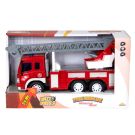 Пожарна кола със стълба, светлини и звуци, Maxx Wheels, 1:16