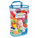 Комплект от 20 меки кубчета Clementoni, Soft Clemmy