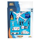 Комплект за игра с превозни средства, Maxx Wheels, Летище, 13 части