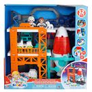 Комплект за игра, Tiny Kiddom, Blast off Adventure Spaceship, 32 части