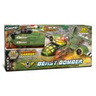 Комплект военен самолет с фигурка, The Corps Universe, Lanard Toys, Beast Bomber