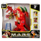 Извънземен динозавър, Happy Kid, M.A.R.S. 20 см, Червен
