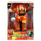 Брониран робот със светлини и звуци, Happy Kid, M.A.R.S. 18 см, Оранжев