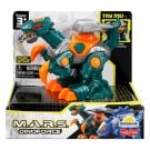 Динозавър със светлини и звуци, Happy Kid, M.A.R.S. 14 см, Зелен