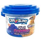 Кофичка със слайм и пясък, Cra-Z-Art, 2in1 Combo Metallic Slimy&Sand