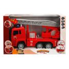 Пожарникарски камион със стълба, Maxx Wheels, 24 см