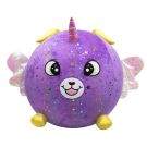 Надуваема плюшена играчка, Biggies, Еднорог, Лилав