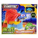 Комплект за игра с количка, Teamsterz Beast Machines Dragon Disater