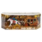 Комплект за игра, Каубой с карета и коне, Wild West Hero