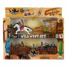 Комплект за игра, Wild West Hero, Каубой и кон с карета
