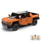 Комплект за сглобяване на количка с дистанционно, Rastar, Hummer Ev, 1:10, 3851 части