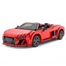 Комплект за сглобяване на количка, Rastar, Audi R8 Spyder, 1:14, 1024 части