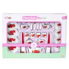 Сервиз за чай, от порцелан, Little Chef, 29 части, Ягоди