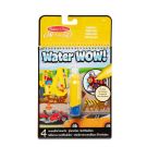 Комплект от 4 страници за оцветяване с вода, Melissa & Doug, Превозни средства, 6074877