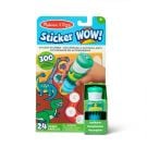 Комплект за занимания със стикери и печат,  Melissa & Doug, Sticker WOW, Динозавър, 6074899
