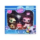 Комплект с 2 фигурки и аксесоари, Littlest Pet Shop, Holiday Pet Pairs, S4