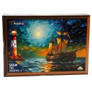 Пъзел Witty Puzzlezz, Пътуване с кораб, 500 части
