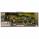 Комплект превозно средство с фигурки, Hero Combat, Танк