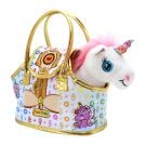 Плюшена играчка в чанта, Cutekins, Еднорог