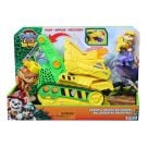 Превозно средство с фигурки, Paw Patrol the Dino Movie, Chomp and Rescue Bulldozer, 6075978