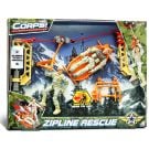Комплект за игра, Lanard Toys, The Corps Universe, Zipline Rescue