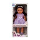 Кукла Тина в парти тоалет, Dollz And More, С виолетова рокля, 45см