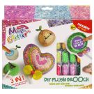 Творчески комплект с брокат Paulinda, Magic Glitter 3In1, Plush Brooch Design