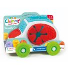 Количка с 8 меки кубчета, Clementoni, Soft Clemmy