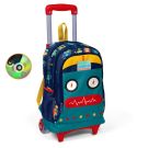 Раница тип куфар с 3 отделения, Coral High, модел робот