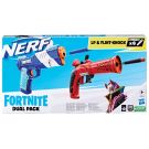 Комплект 2 бластера Nerf с 6 гъбени стрелички, Fortnite
